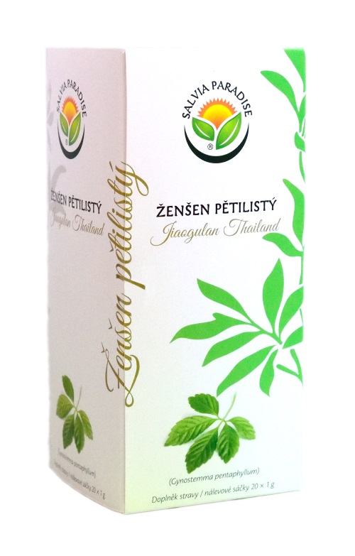 SALVIA PARADISE Ženšešn Pětilistý Čaj - 20x1g