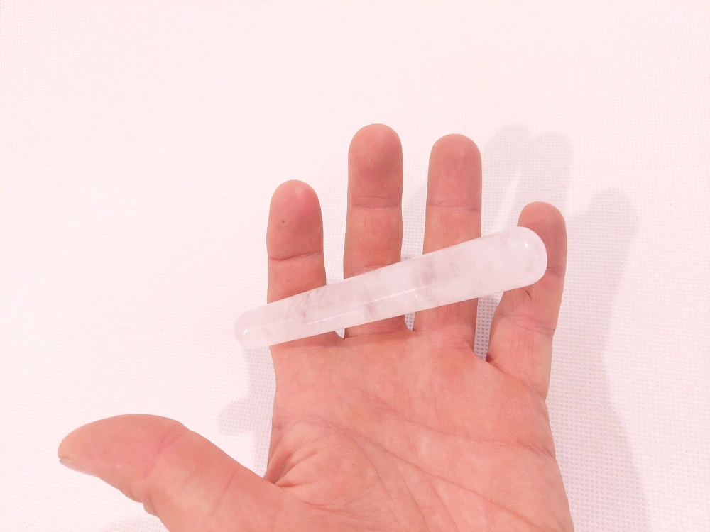 Průhledná masážní tyčinka 10,5cm