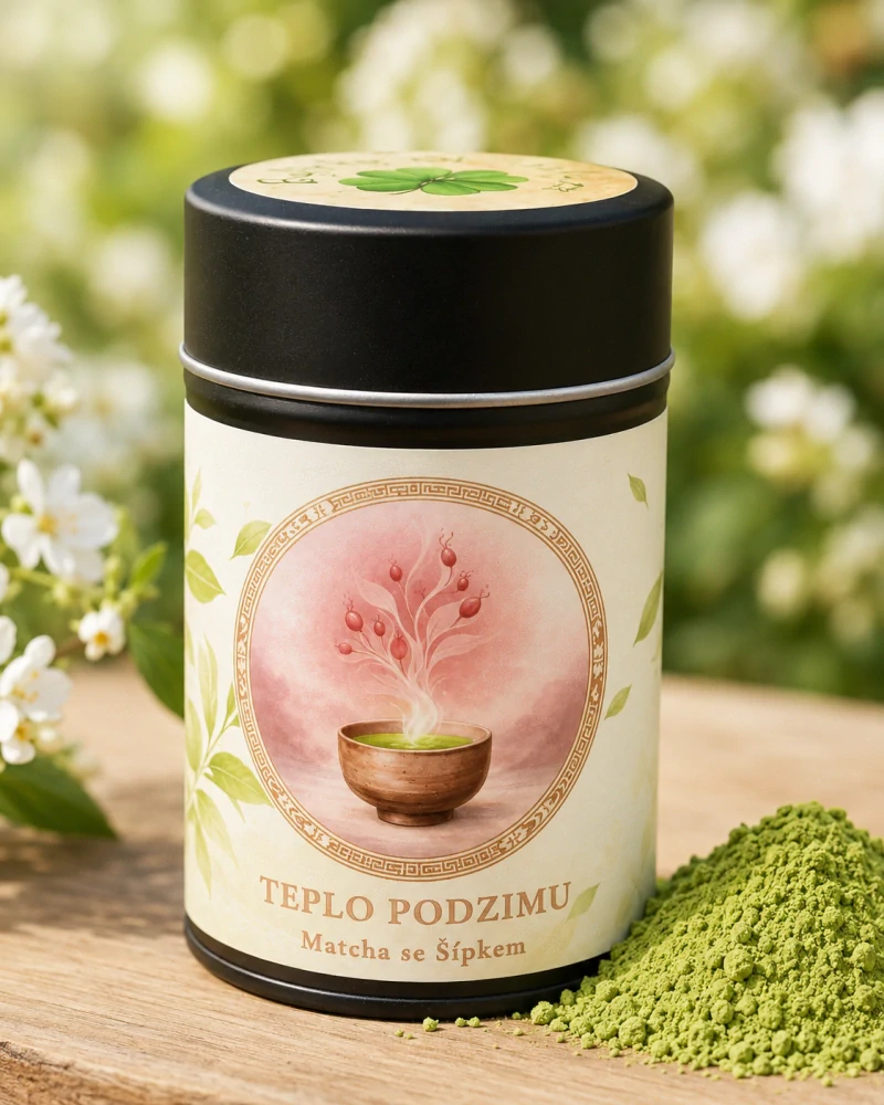 BYLINKYODHANKY - Teplo Podzimu - Matcha se šípkem 80g