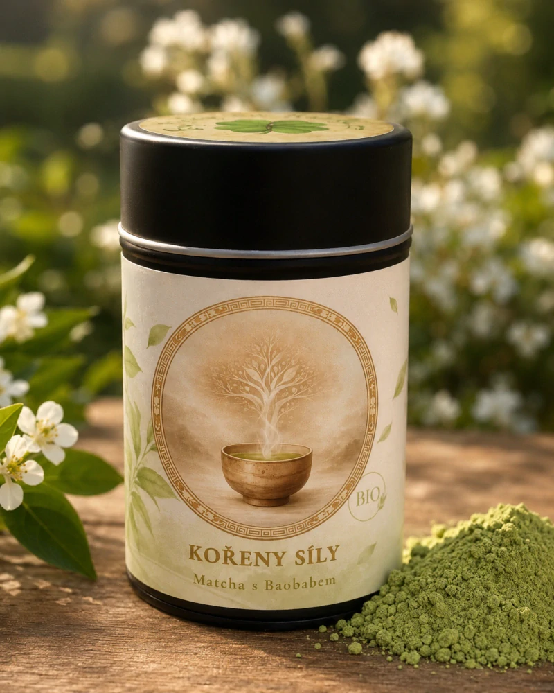 BYLINKYODHANKY - Kořeny Síly - Matcha s Baobabem 80g