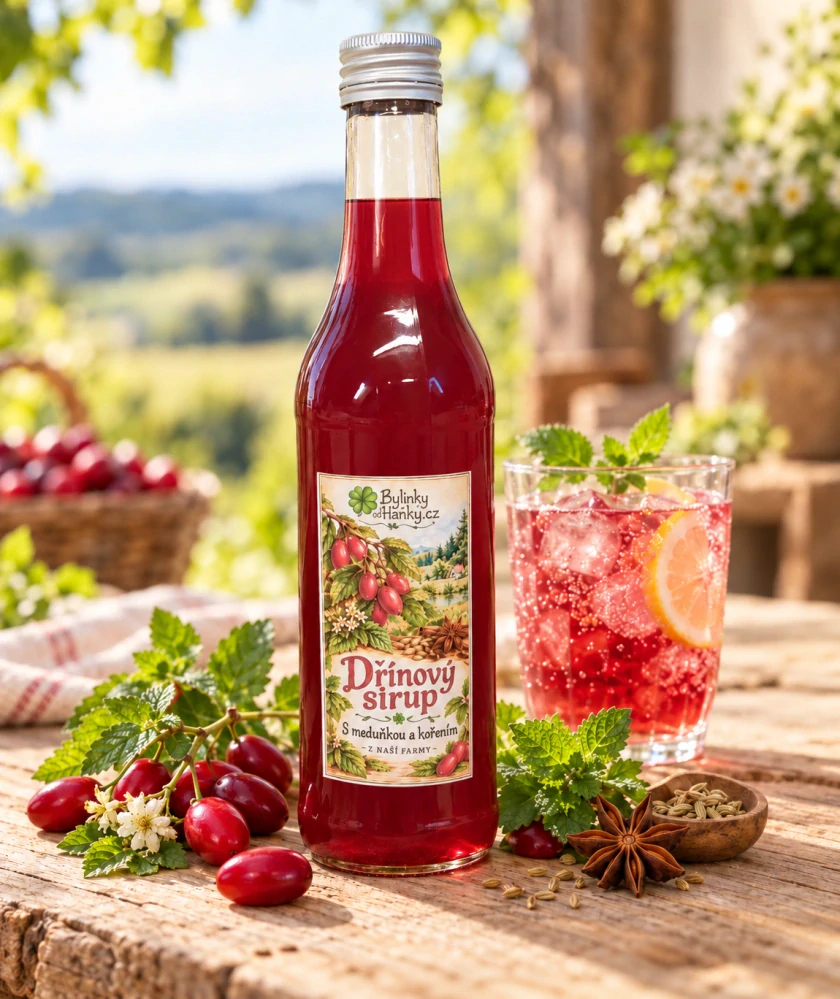 BYLINKYODHANKY - Dřínový sirup - 0,5l
