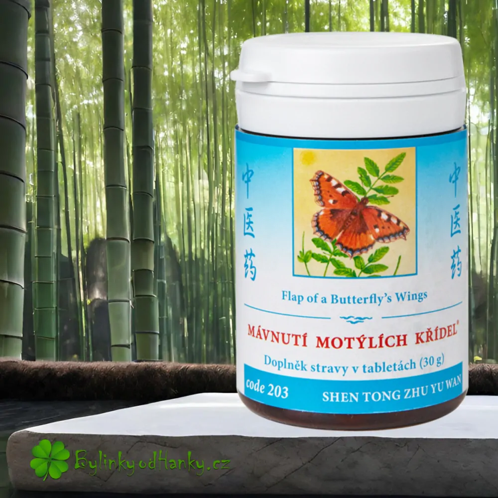 TCM HERBS MÁVNUTÍ MOTÝLÍCH KŘÍDEL 100 tablet