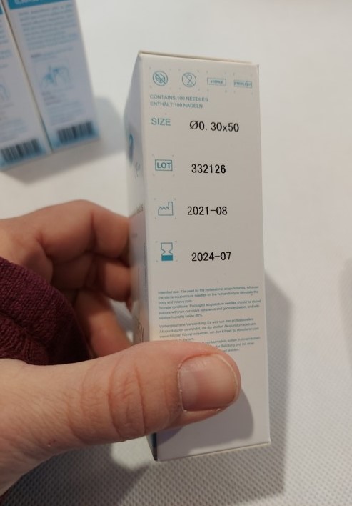 ENERGY - Akupunkturní Jehly 0,30 x 50mm