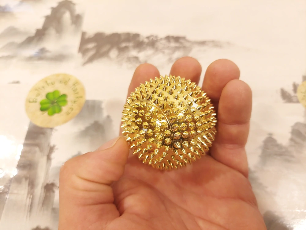 Velká Masážní kulička 55mm - Zlatá