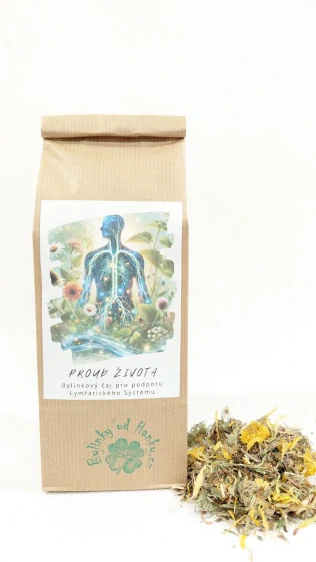 BYLINKYODHANKY - Proud života - Bylinný čaj pro podporu lymfatického systému 100g