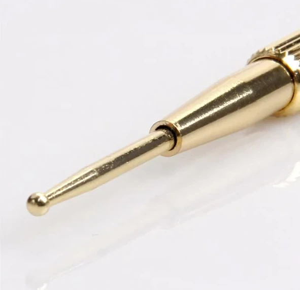 Diagnostická tyčinka / Akupunkturní pátradlo - 13cm s pružinou, kov