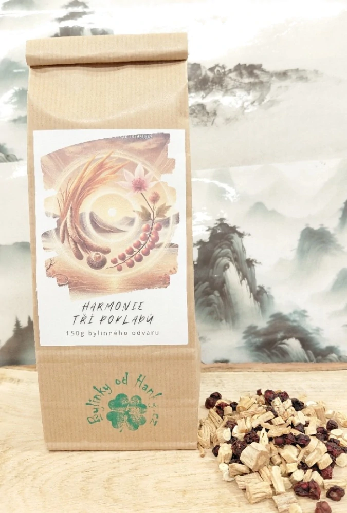BYLINKYODHANKY - Harmonie tří pokladů - Odvar pro doplnění QI - Kůra na 10 týdnů
