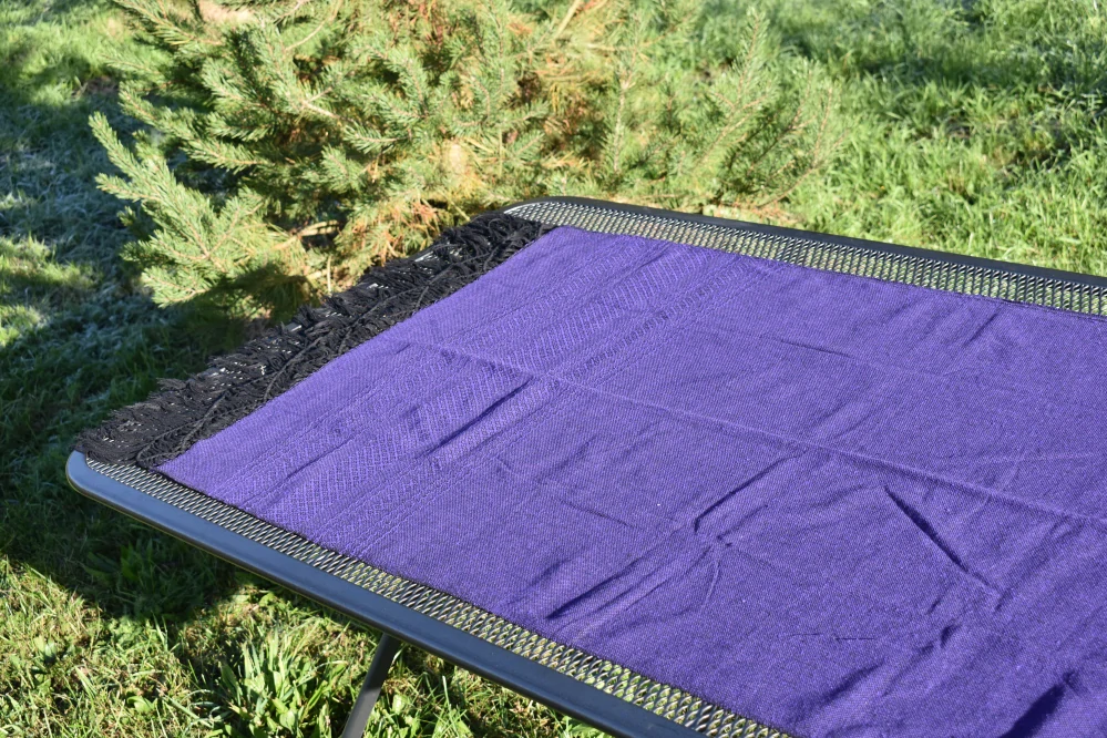 MEXICKÉ Rebozo - Fialová Esmeralda 340 x 73cm