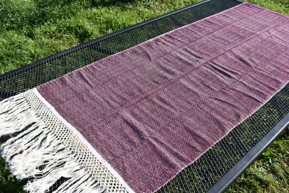 MEXICKÉ Rebozo - Tmavě Fialová Carmen II 340 x 60cm