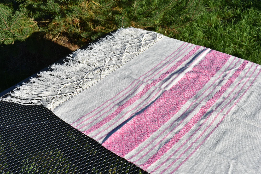 MEXICKÉ Rebozo - Růžová Paloma 320 x 60cm