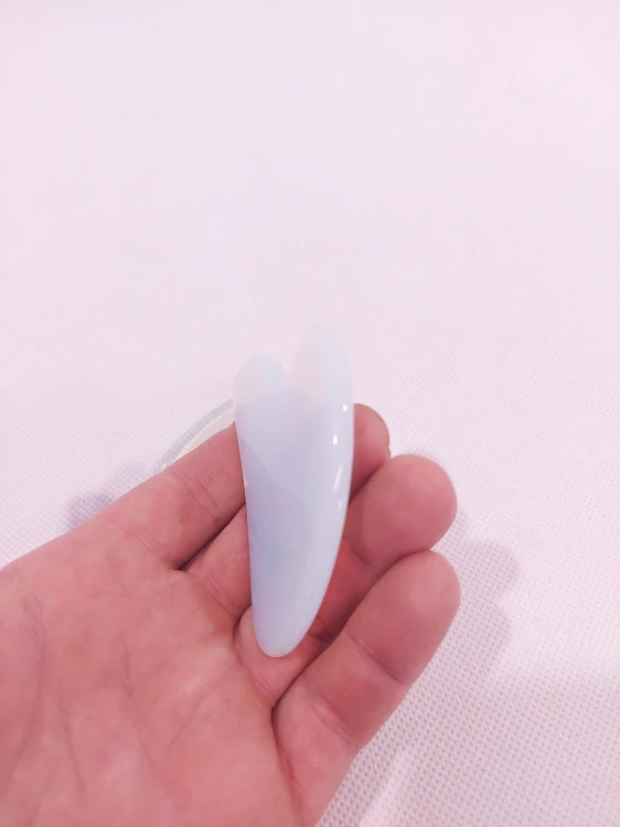 GUASHA - Kamenná obličejová Průsvitná