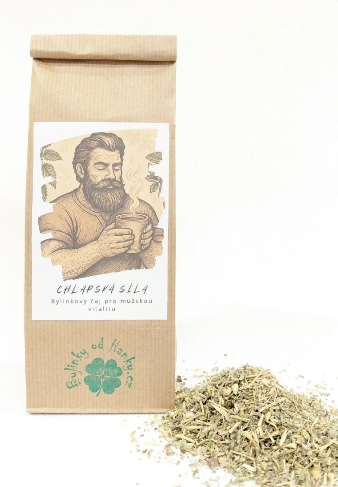 BYLINKYODHANKY - Chlapská síla - Bylinný Čaj pro Muže 100g