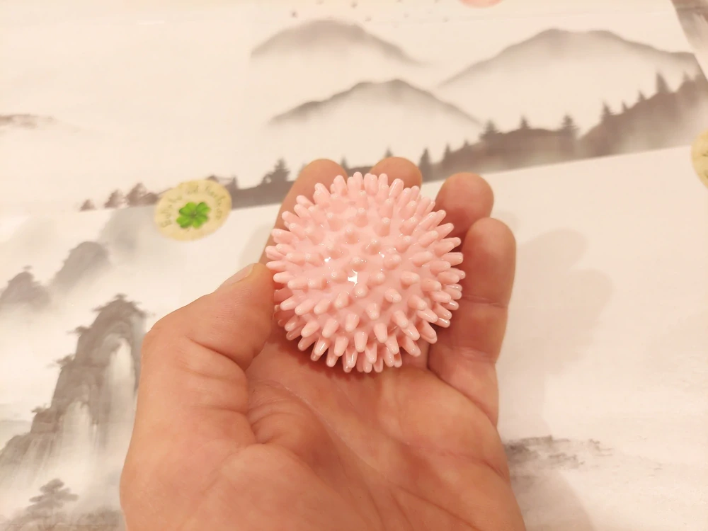 Masážní Gumový Balónek- 6cm / Růžový