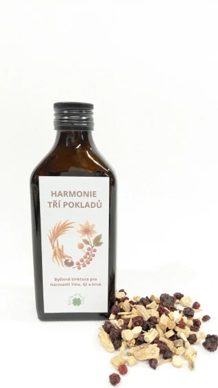 BYLINKYODHANKY - Harmonie Tří Pokladů - Tinktura pro Harmonii Yinu, Qi a Krve