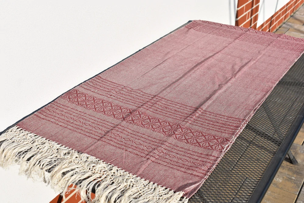 MEXICKÉ Rebozo - Fialová Natalia 330 x 70cm