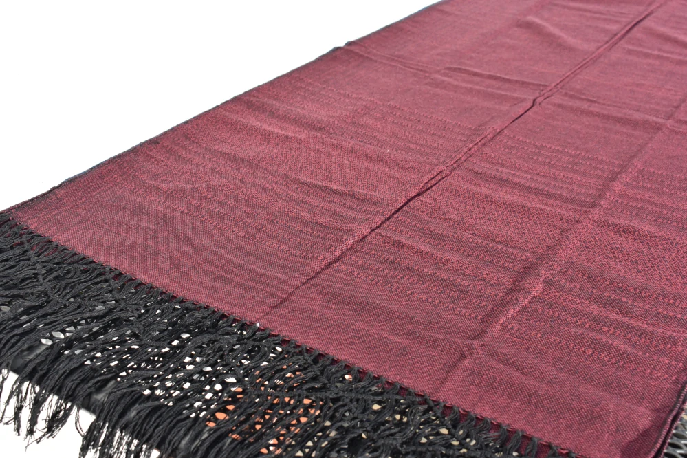 MEXICKÉ Rebozo - Vínová Sofia 330 x 70cm