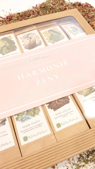 BYLINKYODHANKY - Harmonie Ženy - Bylinný Kolekce Čajů 300g