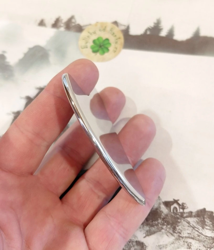 GUASHA - Kovová Leštěná Slza