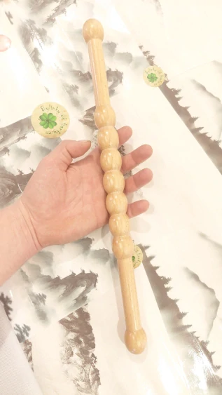 GUASHA - Dřevěná Masážní Tyč 45cm