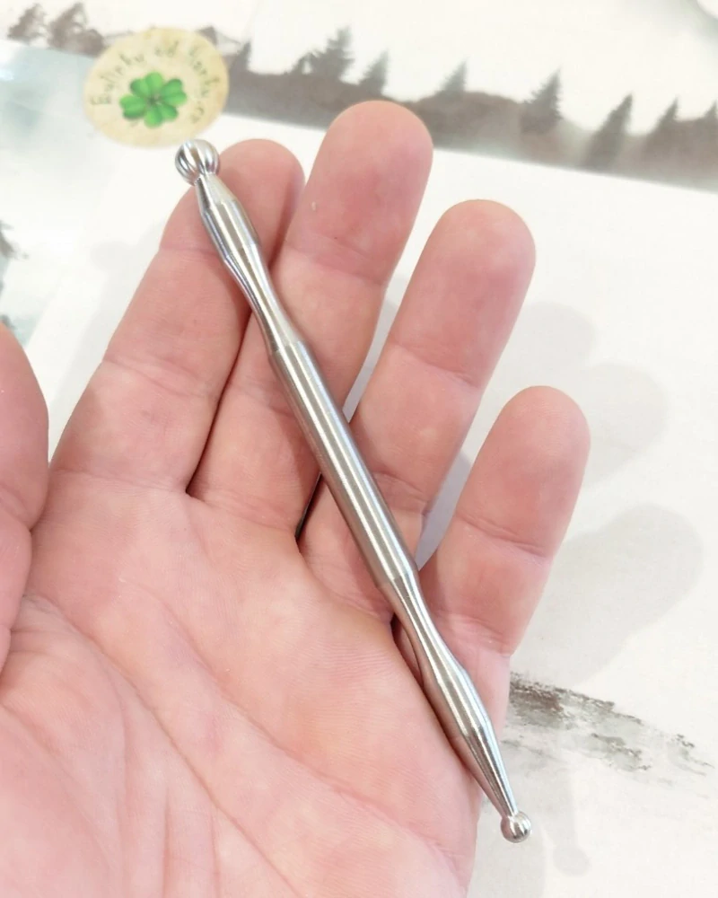 Diagnostická tyčinka / Akupunkturní pátradlo ERGO - 13cm, kov