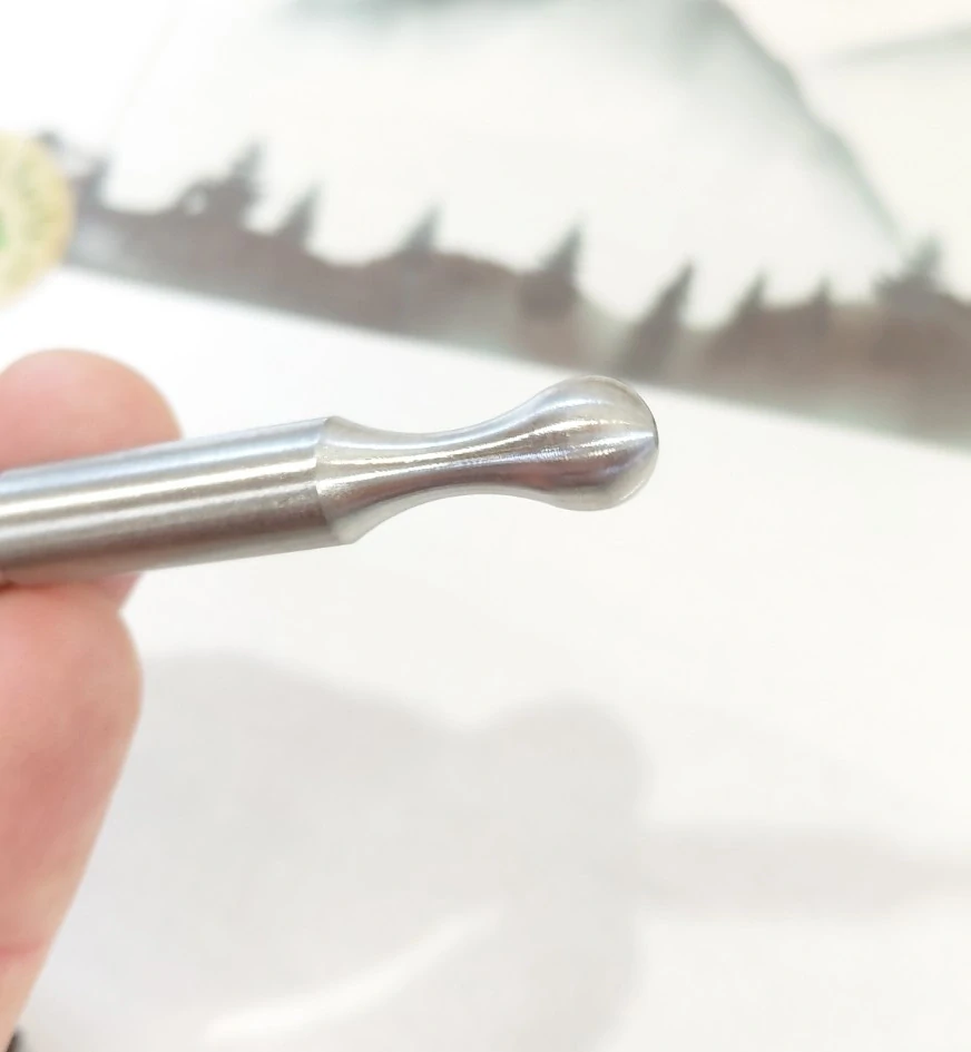 Diagnostická tyčinka / Akupunkturní Pátradlo - 13cm, kov