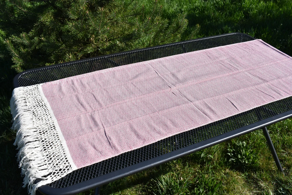 MEXICKÉ Rebozo - Starorůžová Josefina - 340 x 60cm Limited Edition