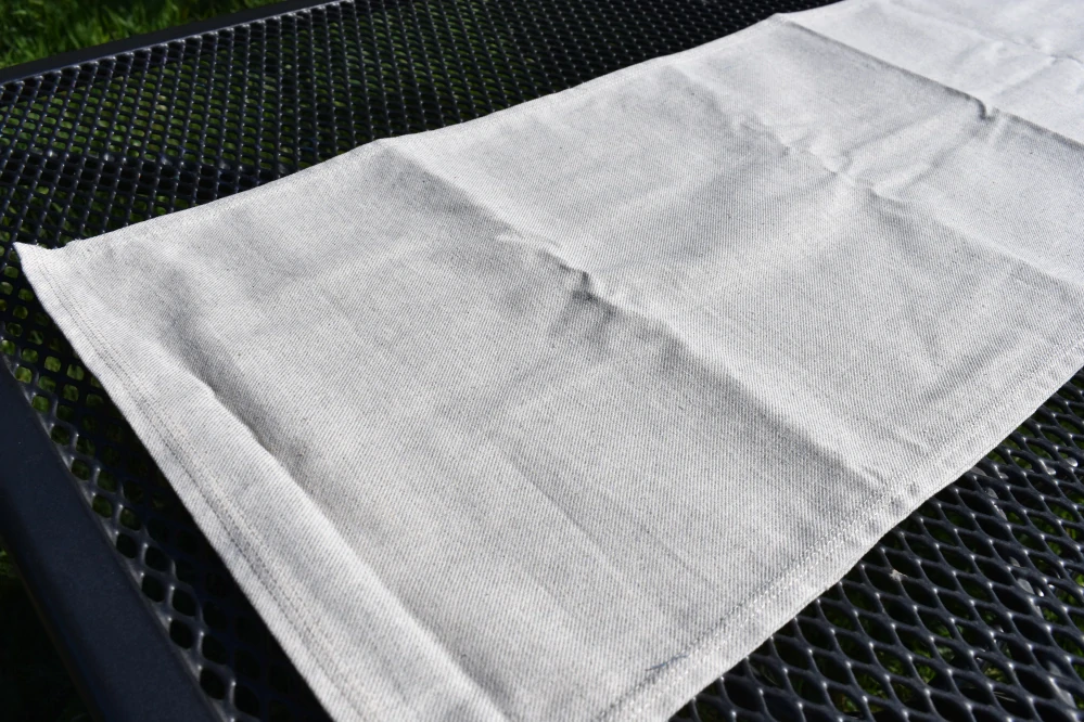 REBOZO Zavinovací Šátek Obdelník Prošitý- Přírodní 400 x 33