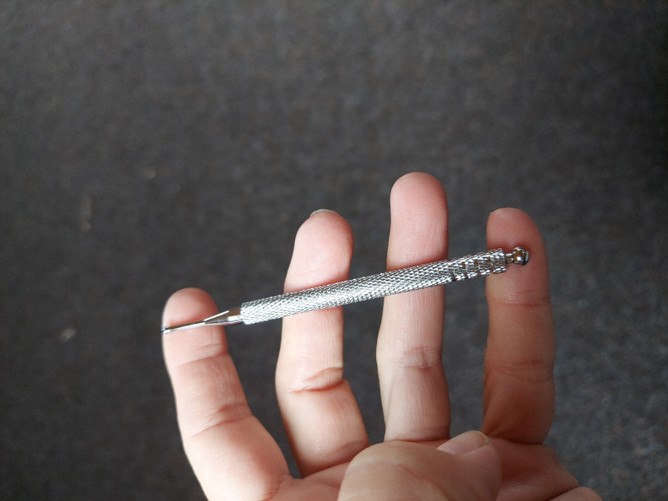 Diagnostická tyčinka / Akupunkturní Pátradlo 2 - 10cm, kov