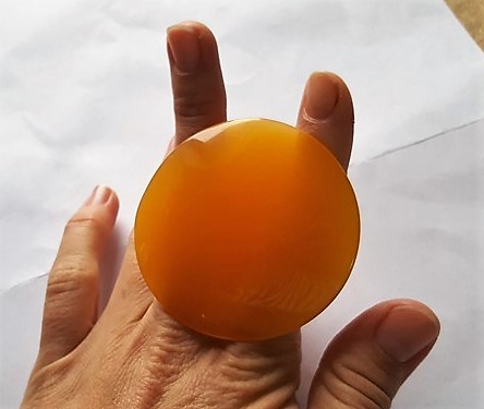 GUASHA - Oranžová masážní houba