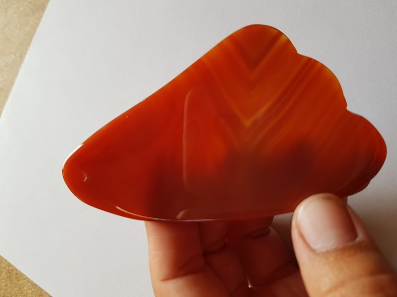 GUASHA - Červená masážní destička