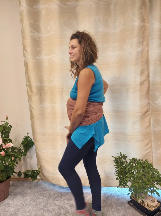 REBOZO Zavinovací Šátek - Světle Hnědá Dana 350 x 40cm