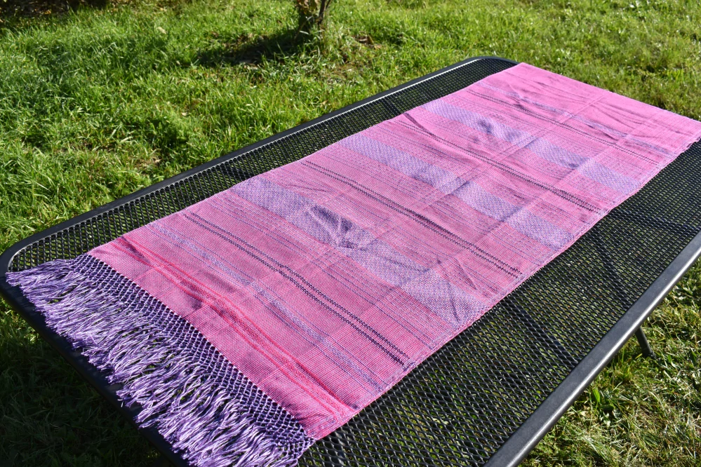 MEXICKÉ Rebozo - Fialová Beatrice 340 x 60cm