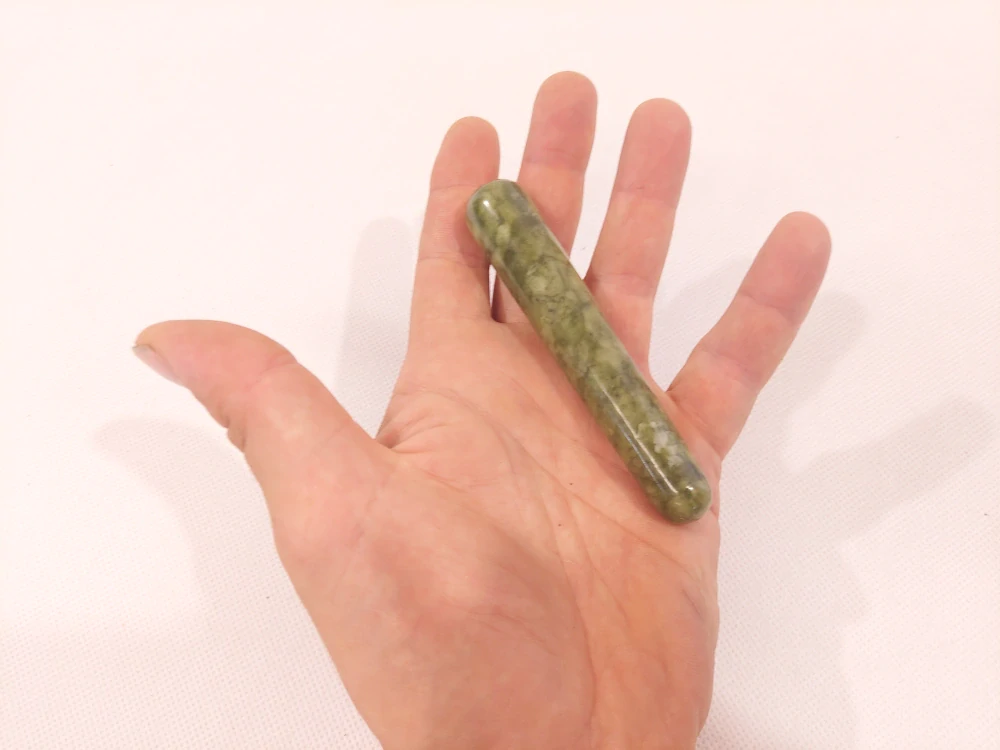 Zelená masážní tyčinka 10,5cm
