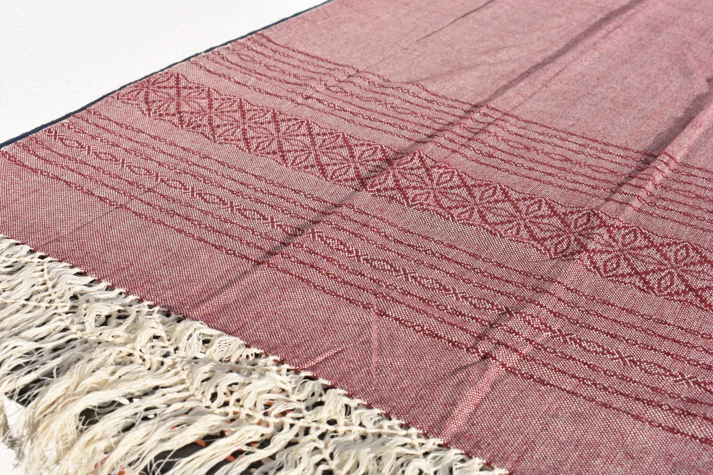 MEXICKÉ Rebozo - Fialová Natalia 330 x 70cm