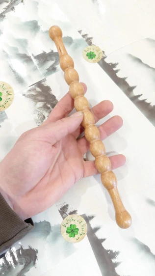 GUASHA - Dřevěná Masážní Tyč 30cm