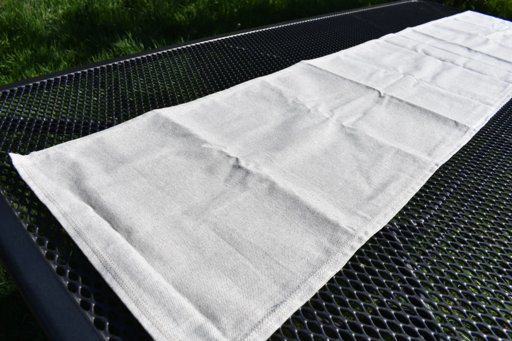 REBOZO Zavinovací Šátek Obdelník Prošitý- Přírodní 400 x 33