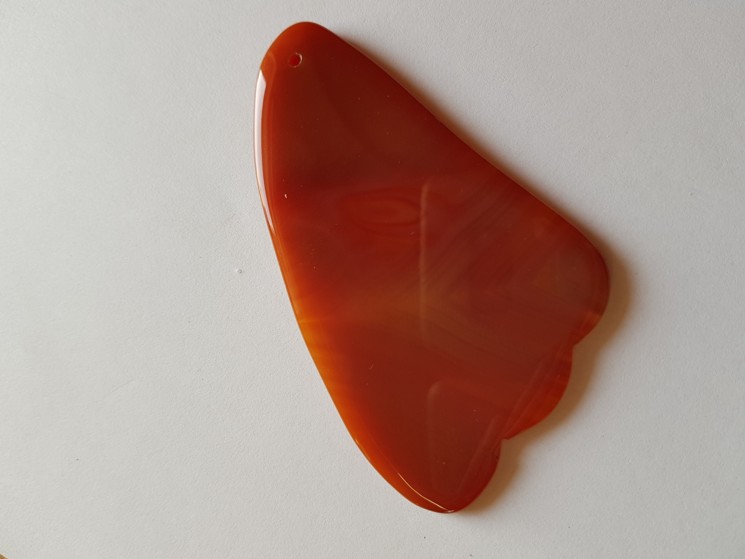 GUASHA - Červená masážní destička