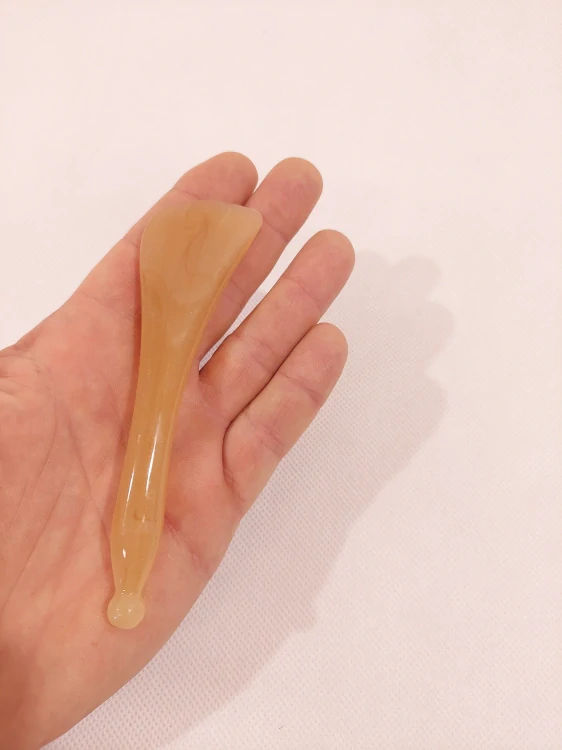 GUASHA - Hnědé pátradlo / škrabka z Pryskyřice