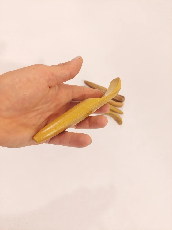 GUASHA - Dřevěná Masážní Škrabka