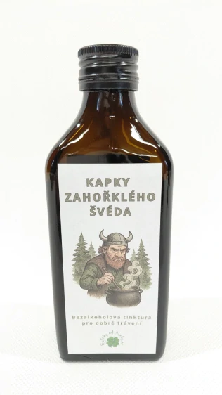 BYLINKYODHANKY - Kapky Zahořklého Švéda - Bezalkoholová Tinktura Pro Dobré Trávení