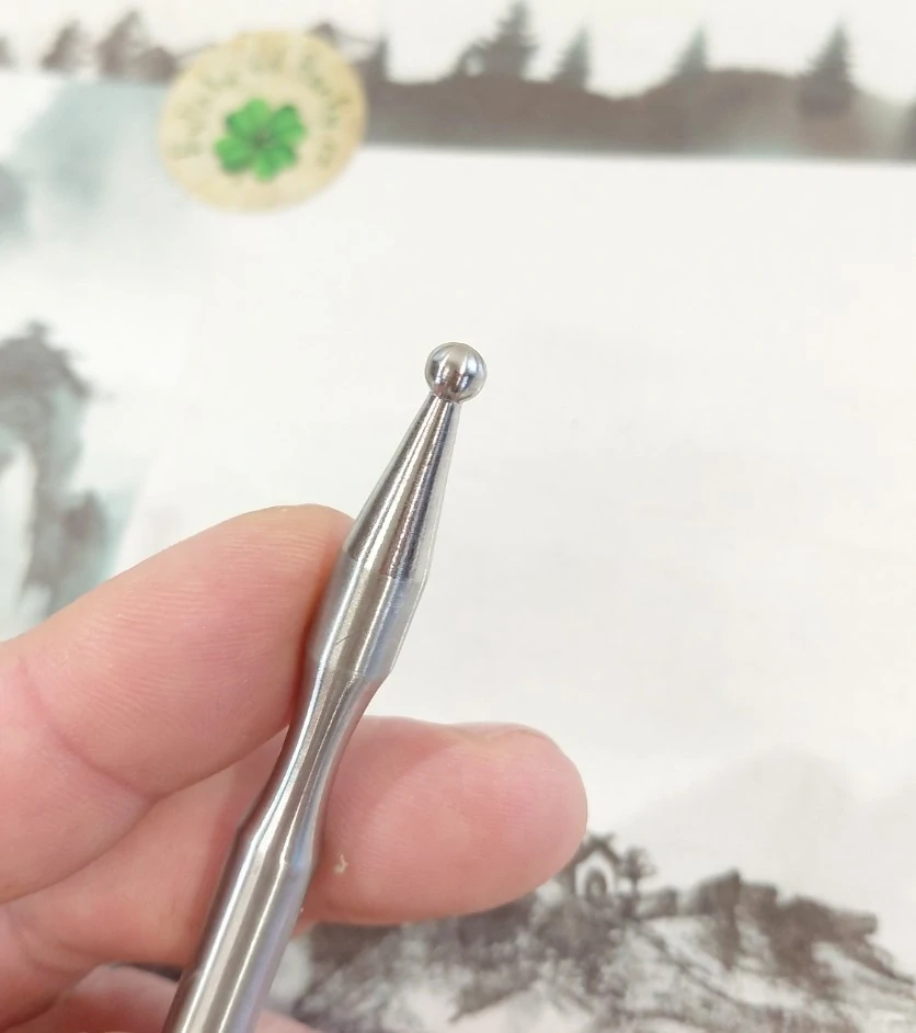 Diagnostická tyčinka / Akupunkturní pátradlo ERGO - 13cm, kov