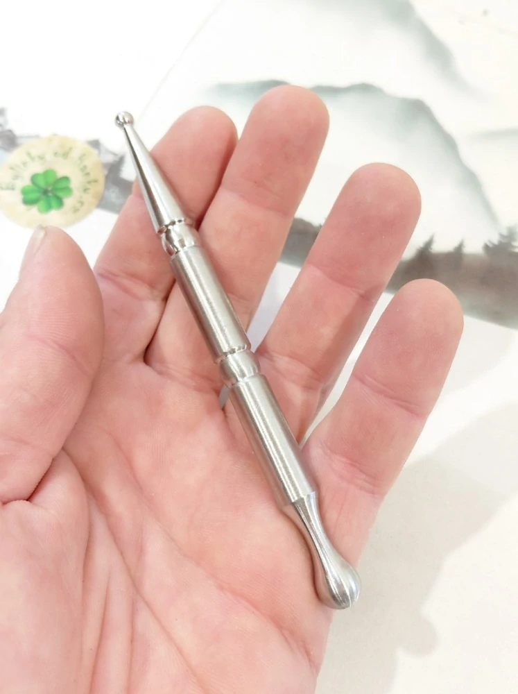 Diagnostická tyčinka / Akupunkturní Pátradlo - 13cm, kov
