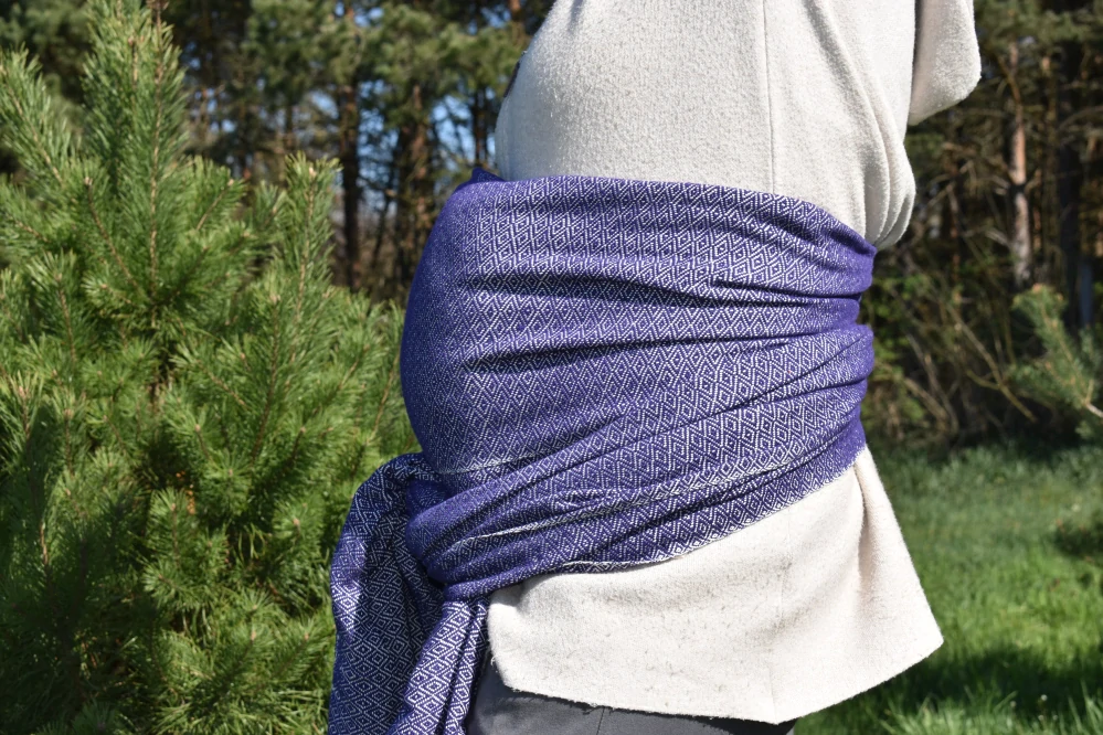 MEXICKÉ Rebozo - Fialová Berenice - 40 x 60cm