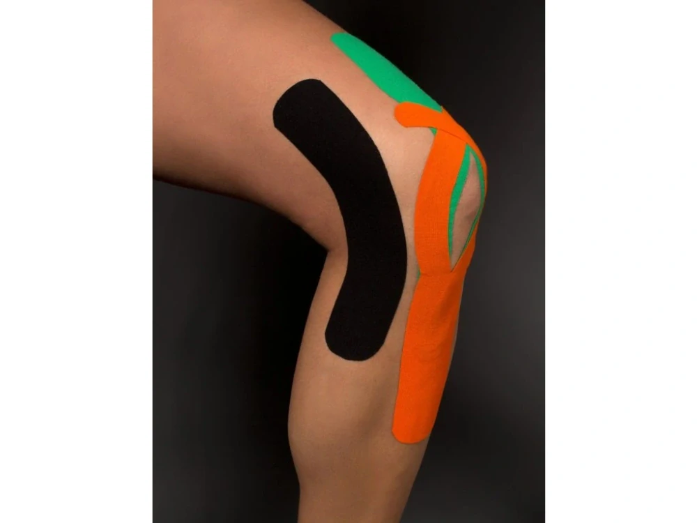Kine-MAX - Kinesiologický Tejp Super Pro Rayon - Černý