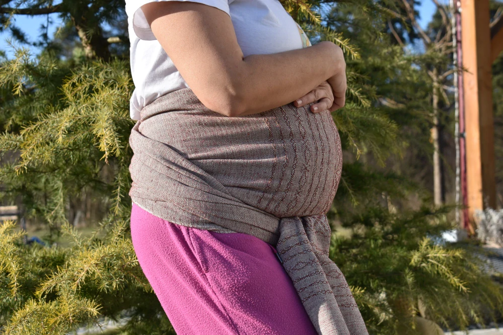 MEXICKÉ Rebozo - Hnědá Renata 320 x 70cm