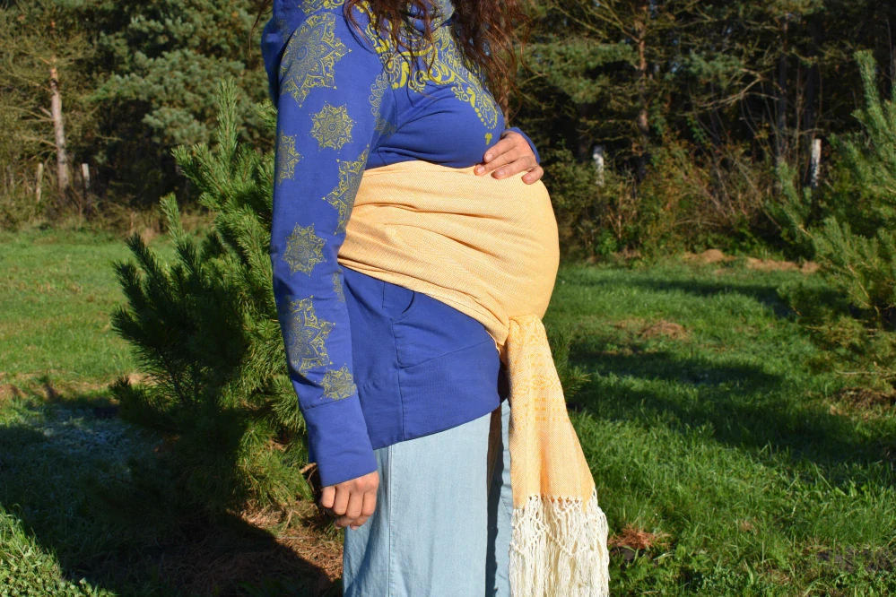 MEXICKÉ Rebozo - Medová Daniela 340 x 60cm