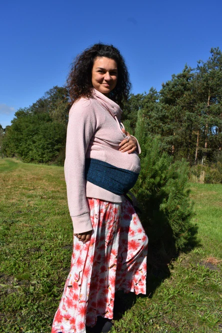 MEXICKÁ Faja - Modrá 175 x 14cm