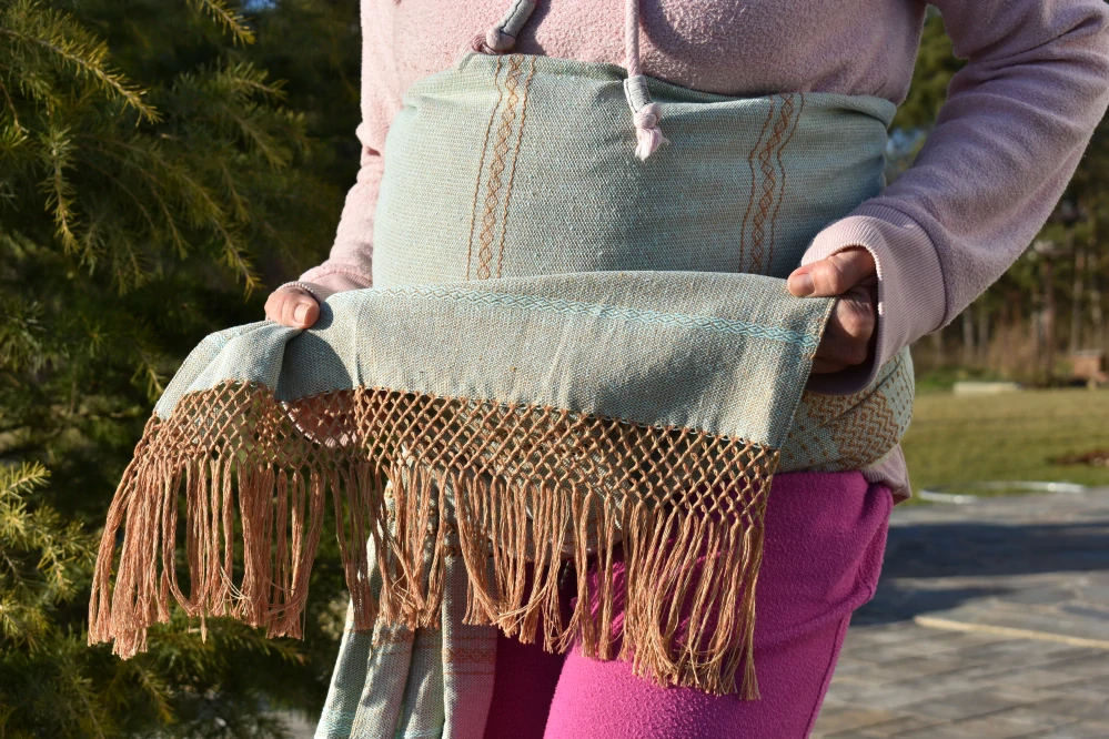 MEXICKÉ Rebozo - Shaman Catalina 340 x 60cm Limited Edition