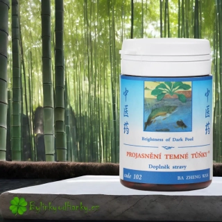 TCM HERBS PROJASNĚNÍ TEMNÉ TŮŇKY 100 tablet