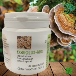 MRL CORIOLUS Outovka Pestrá 90 TABLET